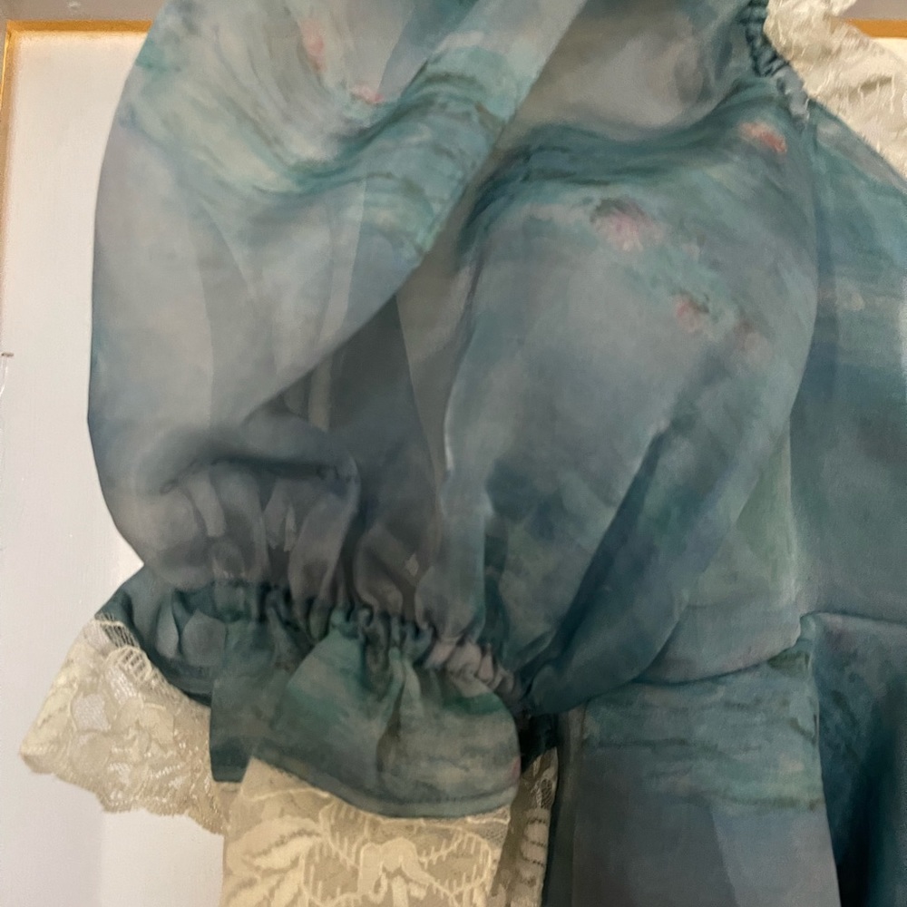 NWT Limited edition Monet lace selkie gown XL - Picture 6 of 11